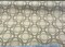 1 Yard Stylish Check Around Graphite Linen Blend Upholstery Drapery Fabric 54 inch Width